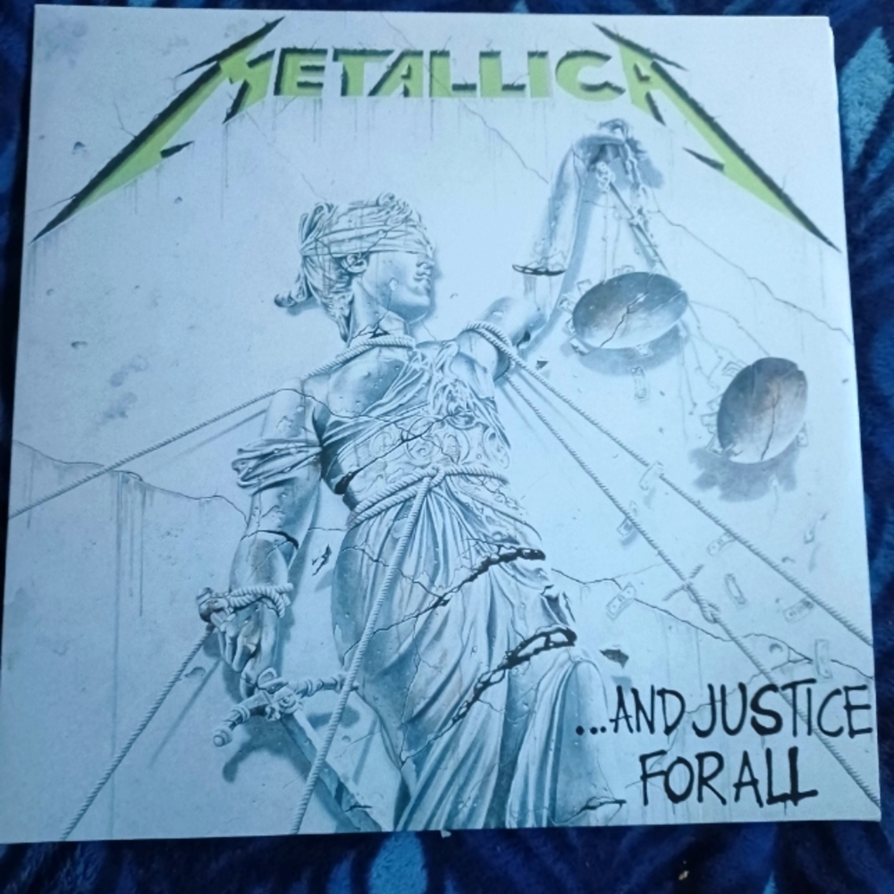 Metallica "And Justice For All" vinyl record